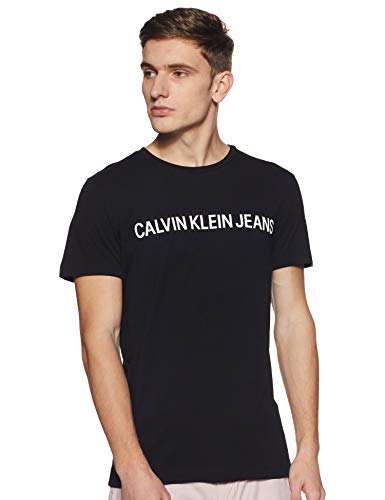 Calvin Klein J30J307855 Camisa, 099, M para Hombre