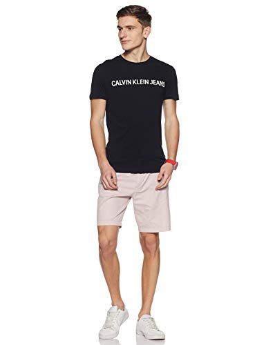 Calvin Klein J30J307855 Camisa, 099, M para Hombre