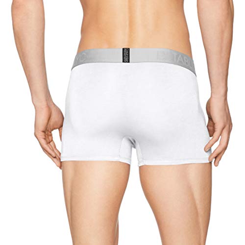 Calvin Klein Trunk Bóxer, Blanco (White 100), Medium para Hombre