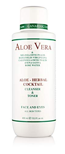 Canarias Cosmetics Aloe Herbal Cóctel, 1er Pack (1 x 400 g)