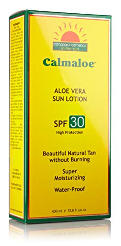 Canarias Cosmetics calmaloe Sun Loción SPF30, 1er Pack (1 x 400 g)