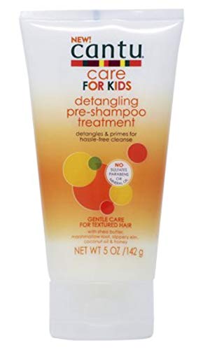 Cantu For Kids desenredante pre-champú con champú nutritivo y combinación de acondicionador sin enjuague