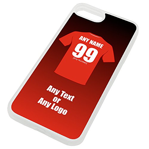 Carcasa para iPhone 8 Plus de Swindon Town (transparente, diseño de club de fútbol), diseño de Swindon Town