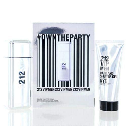 Carolina Herrera 212 Vip Men Et 100 Vp + Gel 100 Ml - 100 Mililitros