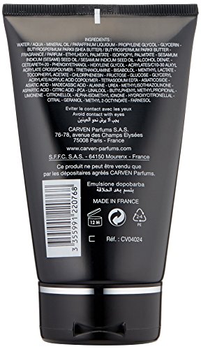 Carven Pour Homme Bálsamo para después del afeitado, 3.4 oz