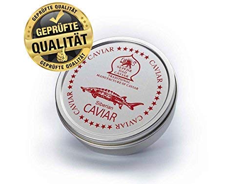 Caviar siberiano (huevas de esturión) (50g)