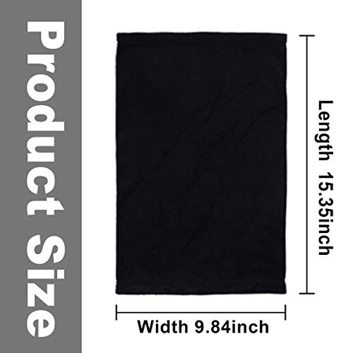 Chalier 2 Pack Braga Cuello Unisex Elastica Pañuelos Cabeza Multifunción Bufanda Bandana Bragas de Cabeza Turbante Magico Pasamontañas Tubo UV Pulsera Mascarilla para Hombre Mujer