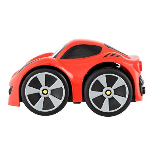 Chicco - Mini vehículo Ferrari F12 TDF Turbo Touch, con carga por retroceso, color rojo