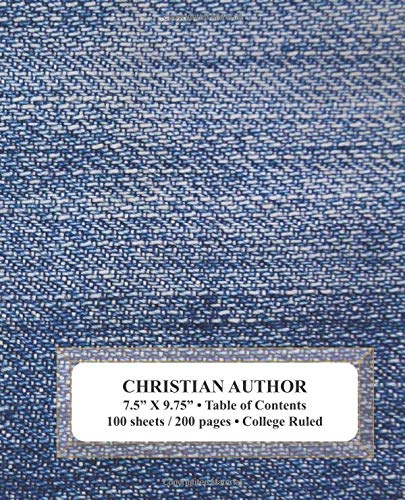 Christian Author: A Workbook