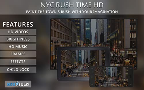 City Rush HD gratis: decora tu habitación con hermosos paisajes en tu TV HDR 4K, TV 8K y dispositivos de fuego como fondo de pantalla, decoración para las vacaciones de Navidad, tema de mediación y pa