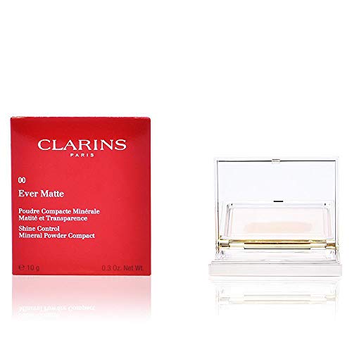 Clarins Ever Matte Poudre Compacte 00 Transparent Opale - 10 gr