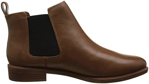 Clarks Taylor Shine, Botas Chelsea para Mujer, Marrón (Tan Leather), 41.5 EU