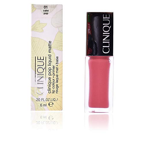 Clinique Pop Liquid Matte Lip Colour + Primer #01-Cake Pop 6 Ml 1 Unidad 600 g