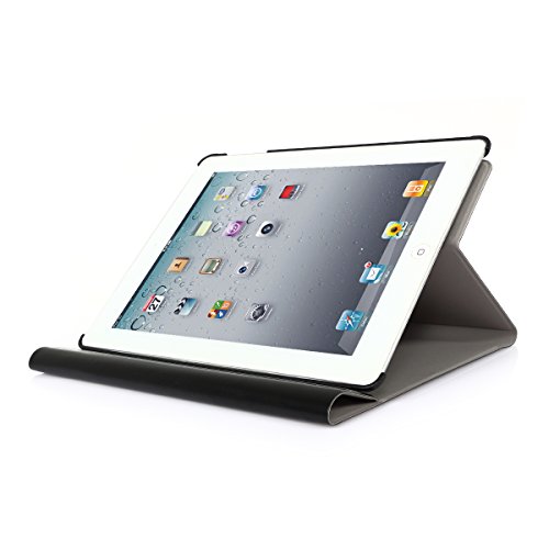 CoastaCloud iPad 2 3 4 Funda con Teclado Bluetooth iPad 2/3/4 Funda Cubierta Protectora con Teclado Inalambrico QWERTY Español (Negro)