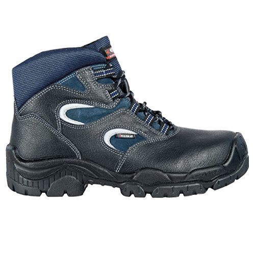 Cofra 31230 – 000.w39 Talla 39 S3 SRC – Zapatos de Seguridad de Kaunas, Color Negro y Azul