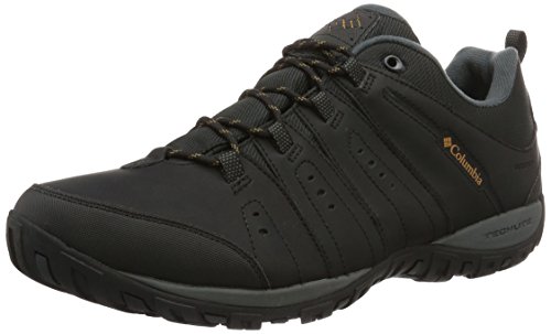 Columbia Peakfreak Nomad Zapatos impermeables para hombre , Negro(Black, Monument), 44 EU