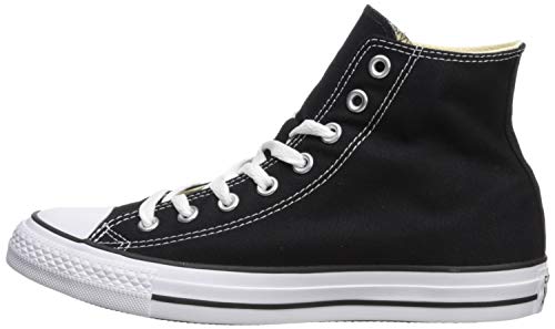 Converse Chuck Taylor All Star Hi, Zapatillas Altas Unisex adulto, Negro (Black/White), 37.5 EU