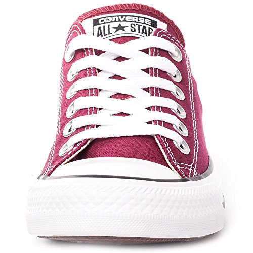 Converse Chuck Taylor All Star Ox, Zapatillas Unisex Adulto, Rojo (Bordeaux), 43 EU