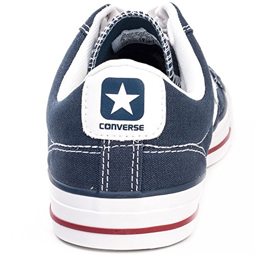 Converse Lifestyle Star Player Ox, Zapatillas Unisex, Marino Blanco, 40 EU