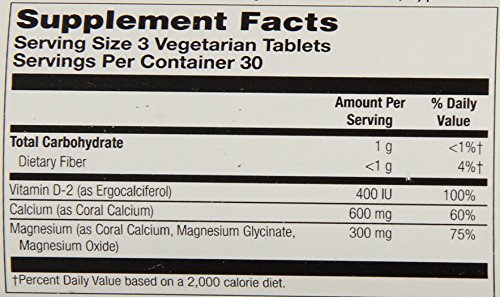 Coral Calcium+ Magnesium 90 Tabletas Kal