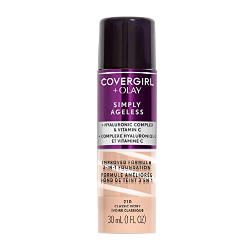 COVERGIRL - Smiply Ageless 3-in-1 Liquid Foundation Classic Ivory 210-1 fl. oz. (30 ml)