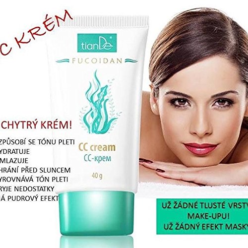 Crema de CC, TianDe 15606, 40g, Cuidado Inteligente de la Piel y Alineación de Color