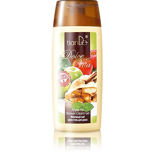 Crema Gel de Ducha"Pastel de Manzana" ; TianDe 33704, 200ml Dolce vita para su piel