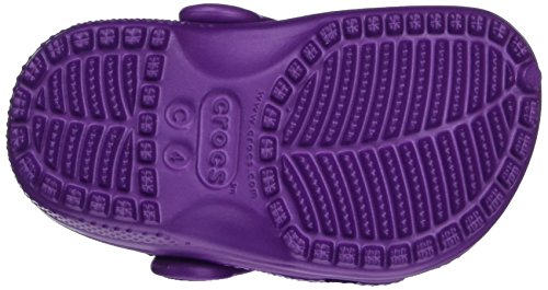 Crocs Classic Clog Kids Roomy fit Zuecos Unisex niños, Morado (Amethyst), 28/29 EU