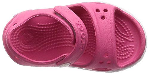 Crocs Crocband II Sandal PS K, Sandalias Unisex Niños, Azul (Navy/White), 20/21 EU