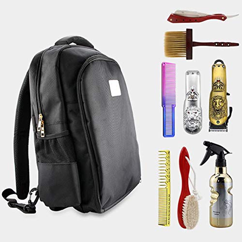 CTEGOOD Bolsa de Herramientas de peluquería Bolsa de Herramientas de Maquillaje multifunción Profesional Mochila de Viaje portátil Bolsa de Almacenamiento de cosméticos a Prueba de Agua