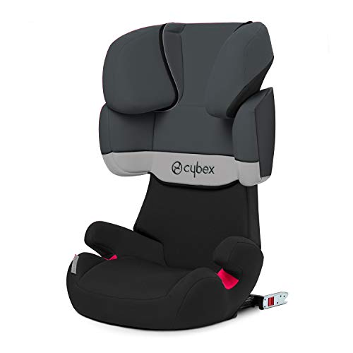 Cybex - Silla de coche grupo 2/3 Solution X-Fix, para coches con ISOFIX, 15-36kg, desde los 3 hasta los 12 años aprox., Gris (Gray Rabbit)