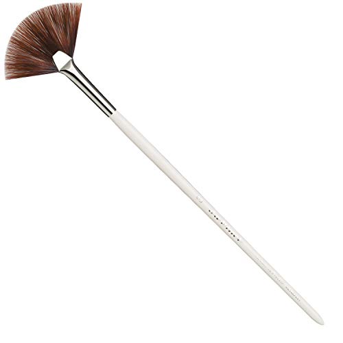 da Vinci 474 693 Máscara Brush/Fan Brush, fuerte fibra sintética, Paquete 1er (1 x 1 pieza)