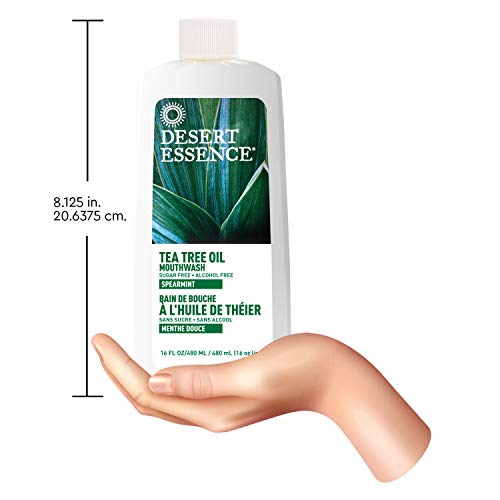 Desert Essence Tea Tree Oil Mouthwash Refill 473ml