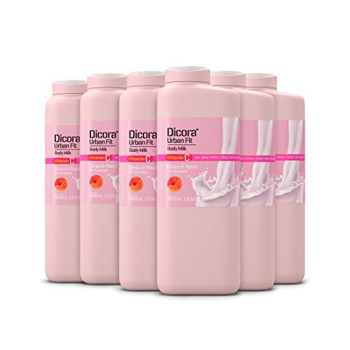 Dicora Urban Fit® Body Milk Vitamina C. Caja con 6 botes de 400 ml.