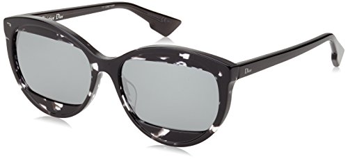 Dior DIORMANIA2 T4 AB8 Gafas de sol, Gris (Havana Grey/Black Fl), 57 para Mujer