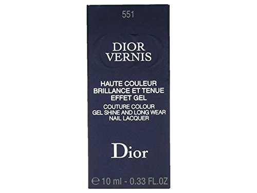 DIOR Vernis Nail Lacquer-# 551 Aventure, Laca DE UÑAS Unisex Adulto, 551/Aventura, 0.33 Ounce