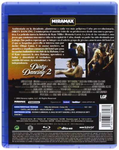 Dirty Dancing 2: Havana Nights [Blu-ray]