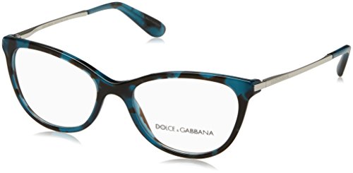 Dolce & Gabbana 0Dg3258, Monturas de Gafas para Mujer, Petroleum Cube, 52