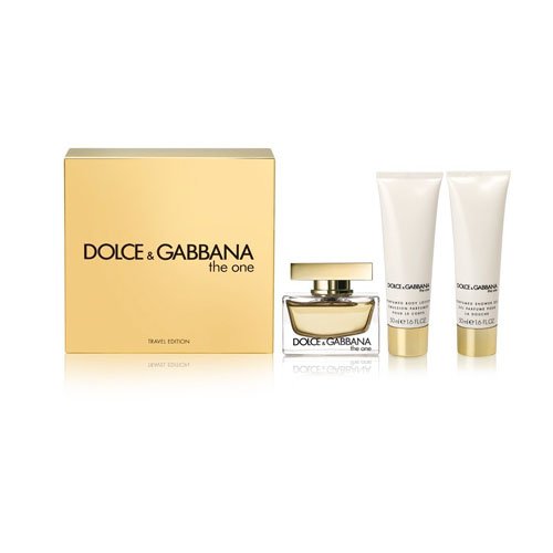 Dolce & Gabbana El Uno Eau de Parfum Spray 75 ml/Body Lotion 50 ml/Gel de ducha 50 ml