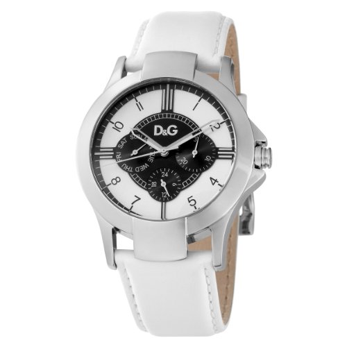 Dolce & Gabbana - Reloj de Unisex, Correa de Piel - Color Blanco