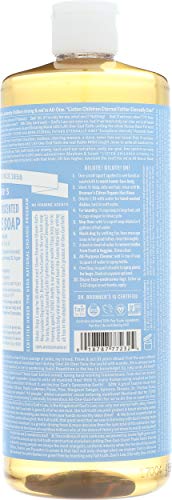 Dr. Bronner - Organic Castile Soap Unscented Baby-Mild, 32 fl oz liquid (japan import)