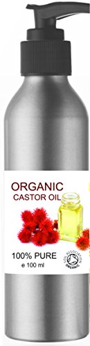 ECOLOGICO Aceite de Ricino 100% Puro Natural 100 ml - Castor Oil - Propiedades Fabulosas