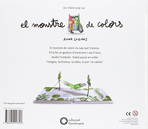 El monstre de colors pop-up [Catalán]