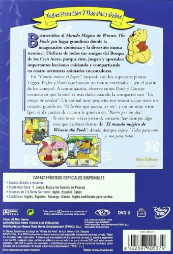 El mundo mágico de W. the Pooh: Todos para uno y uno para todos [DVD]