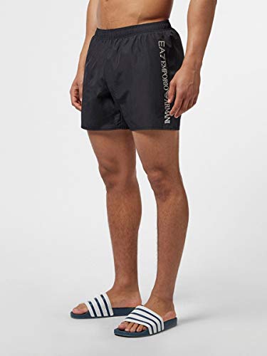 Emporio Armani Traje de baño para Hombre EA7 Shorts Negros 902035CC720-00020