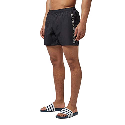 Emporio Armani Traje de baño para Hombre EA7 Shorts Negros 902035CC720-00020