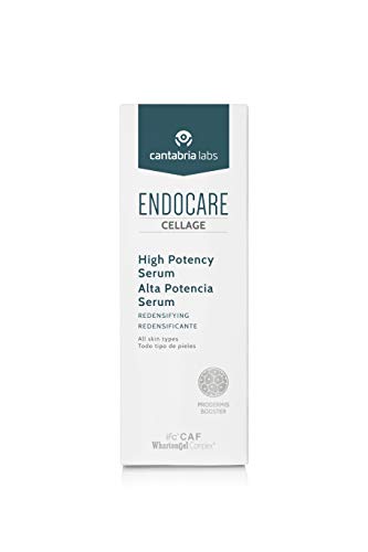 Endocare Cellage Alta Potencia Serum - Crema Antiarrugas, Anti-inflammaging, Antiglicación, Regeneración Antiedad Intensa, Ligera, Todo Tipo de Pieles, 30 ml