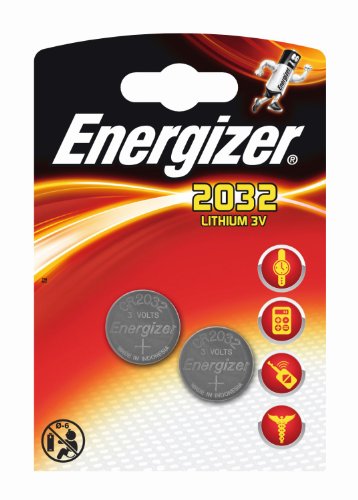 Energizer – Pilas de Litio CR 2032 (3 V, 5 Paquetes x 2 Unidades)