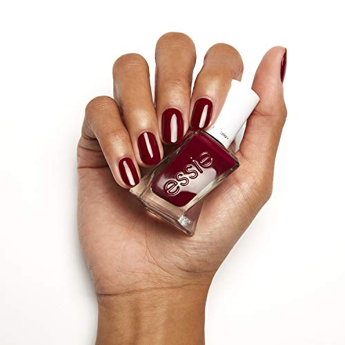 ESSIE GEL COUTURE NU 350 Gala-Vanting Maroon Red Gel