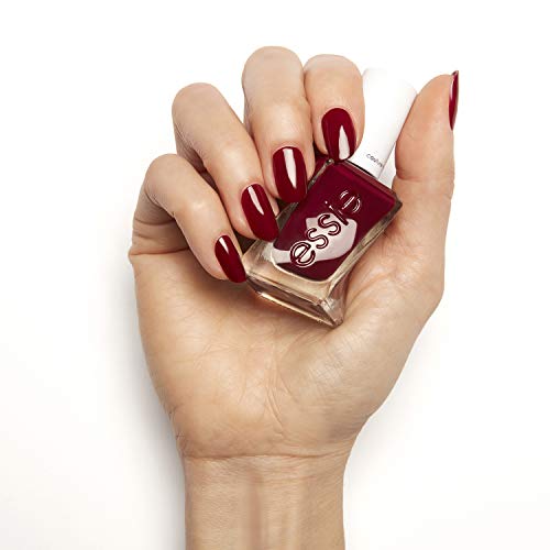 ESSIE GEL COUTURE NU 350 Gala-Vanting Maroon Red Gel